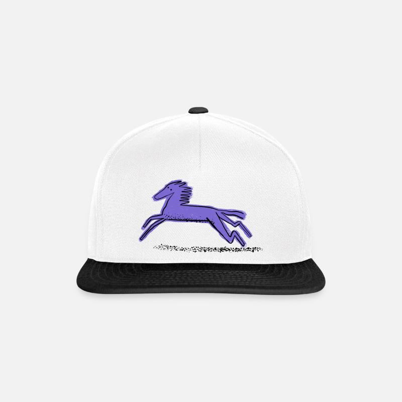 Ritter - Snapback Cap - Weiß/Schwarz