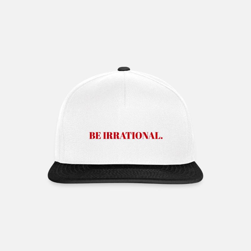 PI - Be Irrational - Snapback Cap - white/black