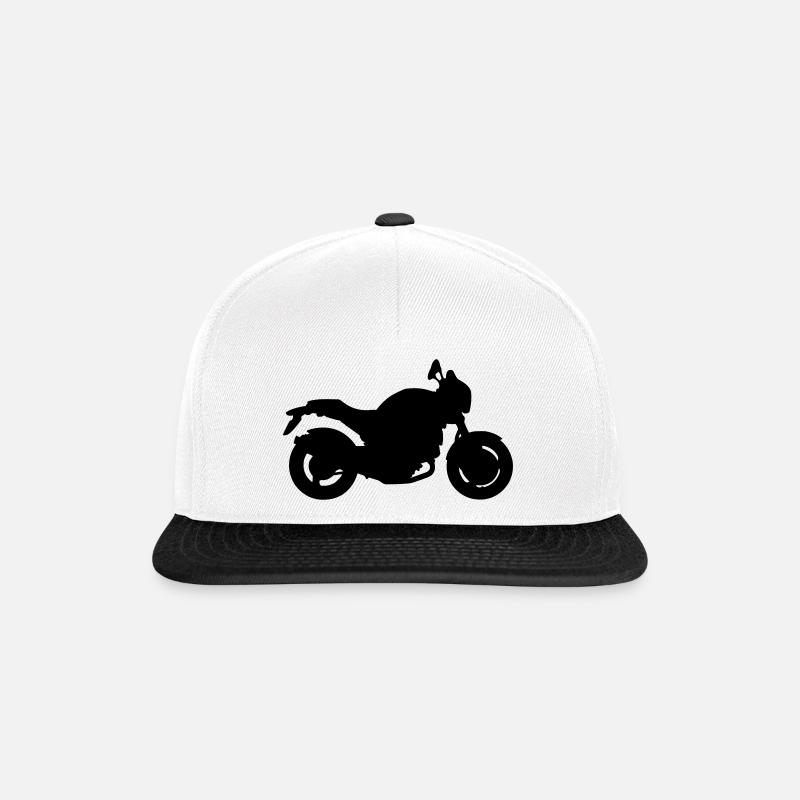  Monster - Snapback Cap - Weiß/Schwarz
