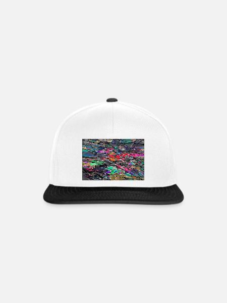 improvimprj - Snapback Cap - Weiß/Schwarz