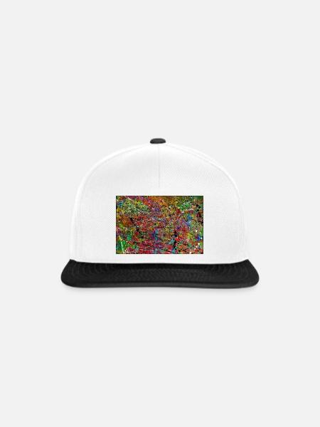 jspljkathpsj - Snapback Cap - Weiß/Schwarz