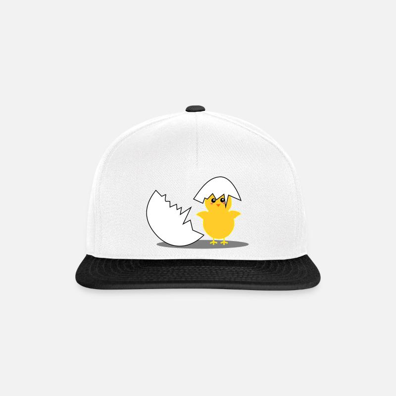Sweet chick - Snapback Cap - white/black