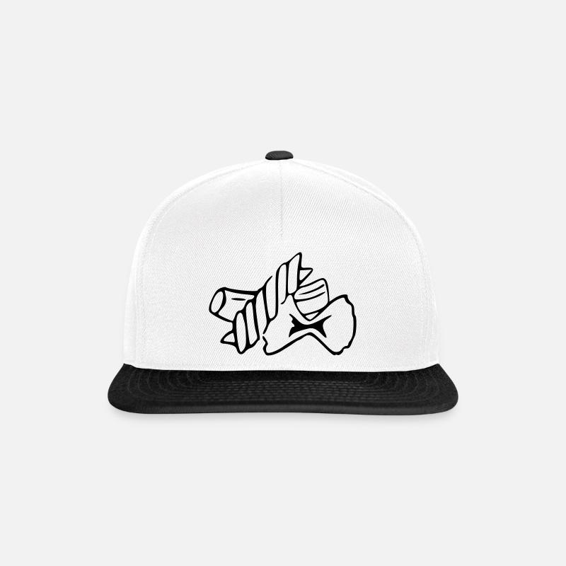 Noodles - Snapback Cap - Weiß/Schwarz