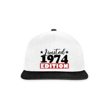 1974 - Snapback Cap - Weiß/Schwarz - Vorne