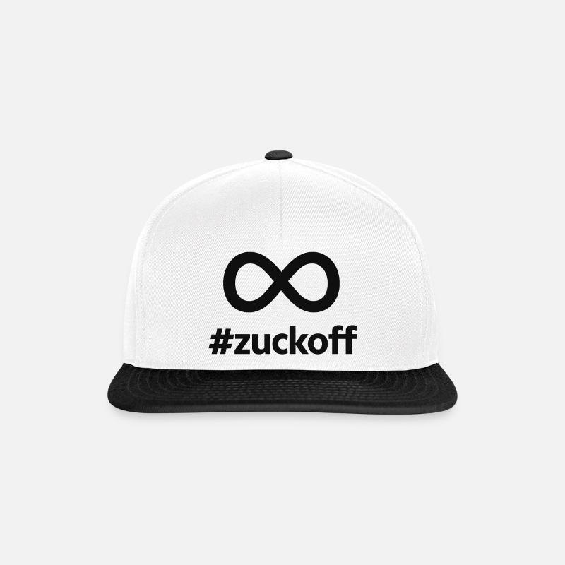 #zuckoff - Snapback Cap - white/black