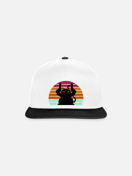 Cat Gun - Snapback Cap - Weiß/Schwarz
