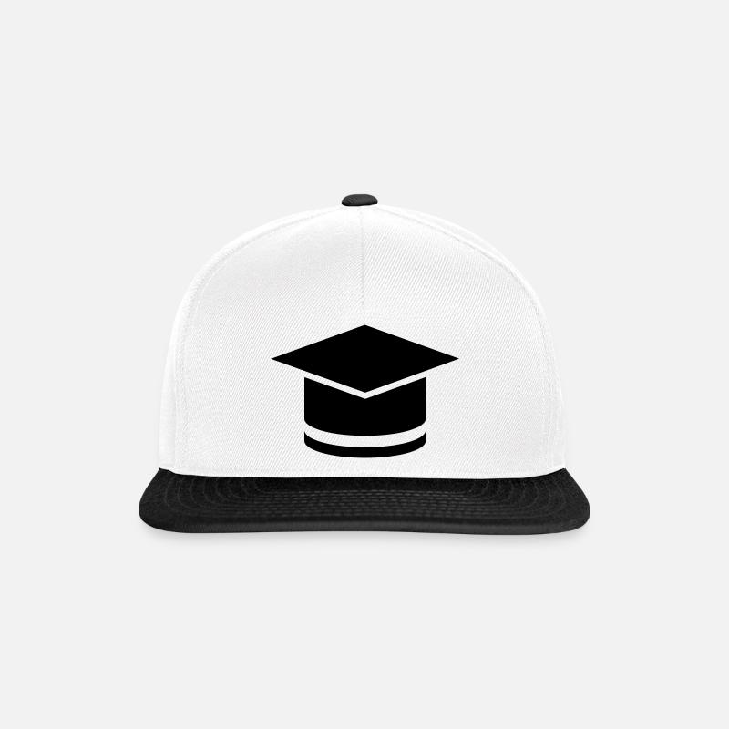 Doctor's hat - Snapback Cap - white/black