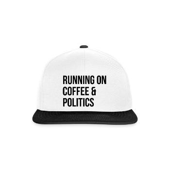 Politics - Snapback Cap - white/black - Front