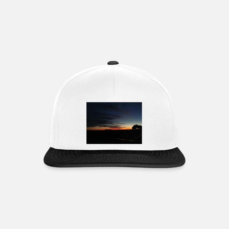 DÄMMERUNG - Snapback Cap - Weiß/Schwarz