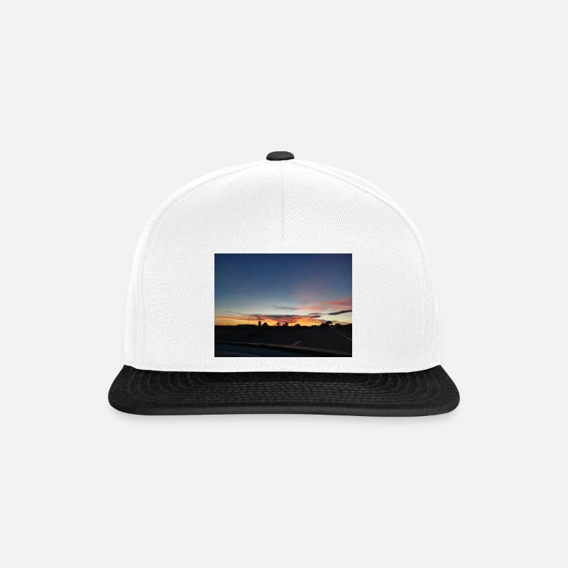 MORGENDÄMMERUNG - Snapback Cap - Weiß/Schwarz