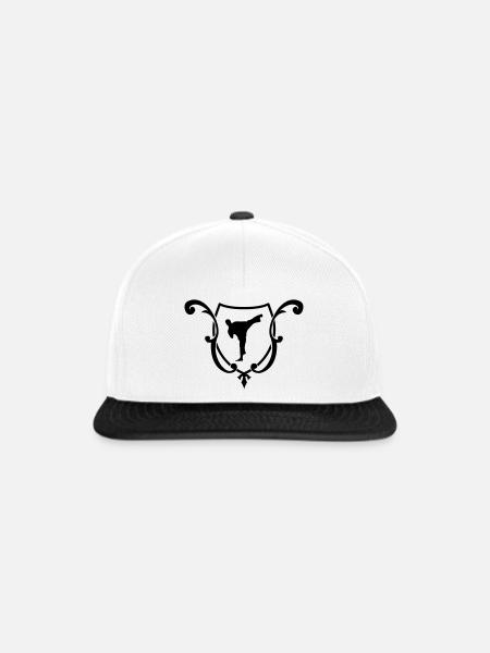 Karate - Snapback Cap - Weiß/Schwarz