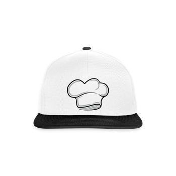 Conception de tatouage pour le chapeau du Chef exé - Casquette snapback - blanc/noir - Devant