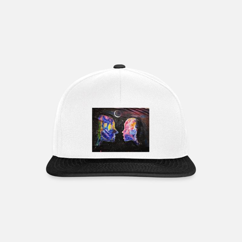 LO GAlaxy - Snapback Cap - Weiß/Schwarz