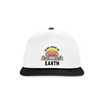 Collecteurs minéraux et ventilateur de minéraux de minerais - Casquette snapback - blanc/noir - Devant