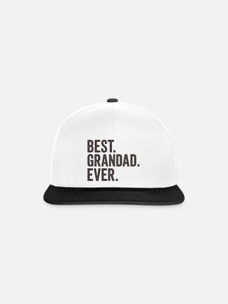 Bester Opa aller Zeiten - Snapback Cap - Weiß/Schwarz