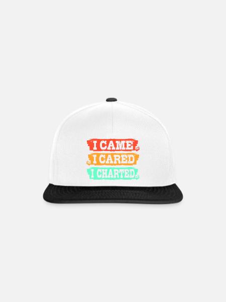 Notfall Krankenschwester Ambulanz - Snapback Cap - Weiß/Schwarz