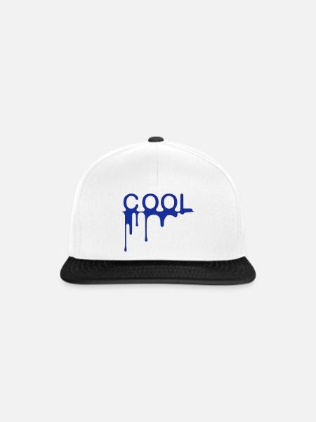 Cool - Snapback Cap - Weiß/Schwarz