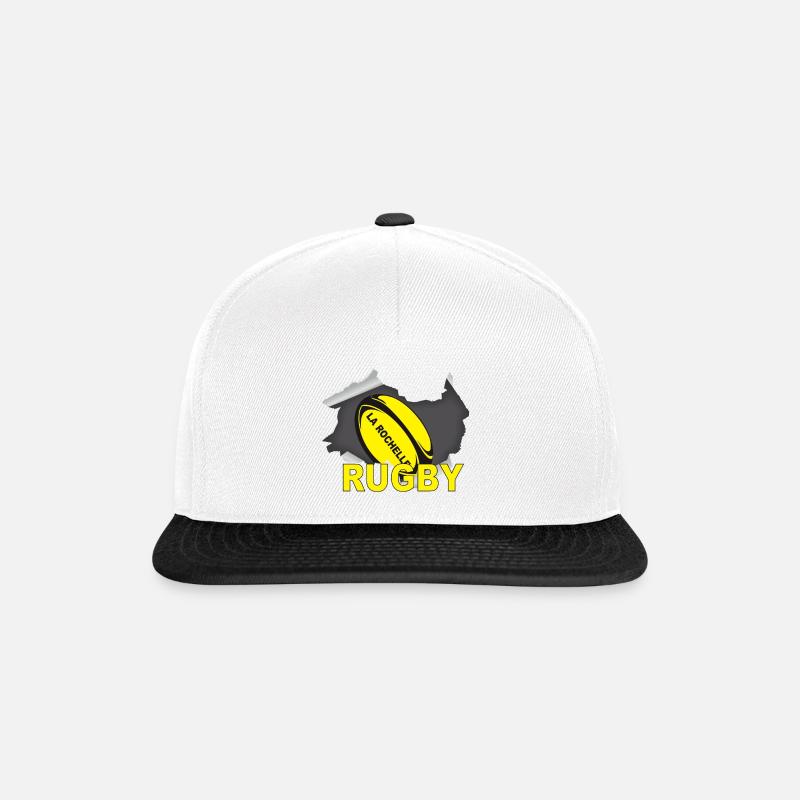 LA ROCHELLE - Casquette snapback - blanc/noir