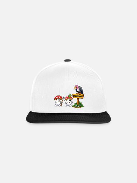 file_00000000b1ec820abd970f17cdd46cbd - Snapback Cap - Weiß/Schwarz