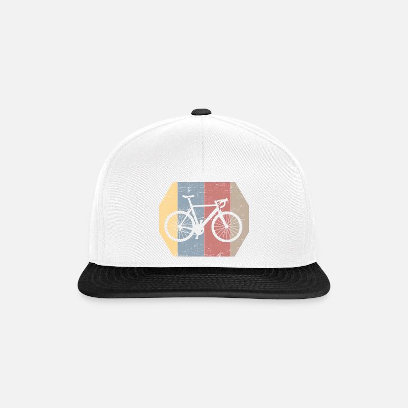 bicycle - Snapback Cap - white/black