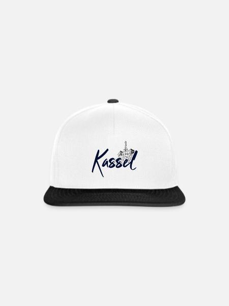 Kassel - Snapback Cap - Weiß/Schwarz