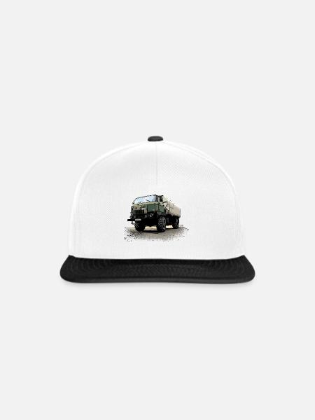 IFA | L60 | DDR | LKW - Snapback Cap - Weiß/Schwarz