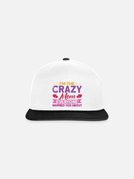 Mutter Großmutter Mama Geschenk - Snapback Cap - Weiß/Schwarz
