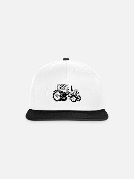 Belarus MTS 50 - Snapback Cap - Weiß/Schwarz