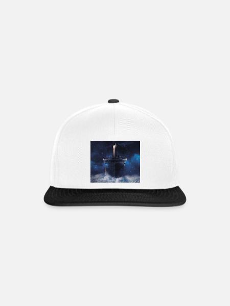 Titanic - Snapback Cap - Weiß/Schwarz