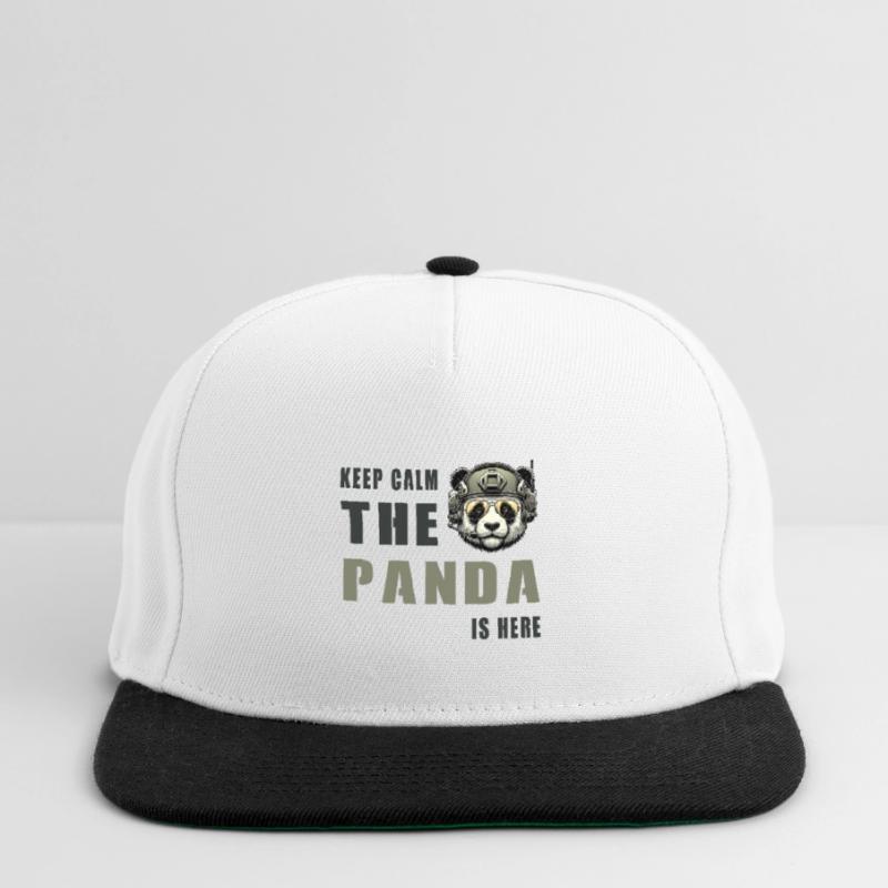 Tactical Panda – Keep Calm Snapback Cap