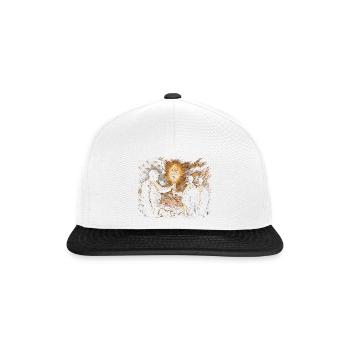 Veterans Day Für Demokraten - Snapback Cap - Weiß/Schwarz - Vorne