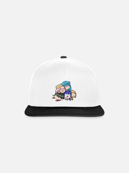 Krew Pile up - Snapback Cap - Weiß/Schwarz