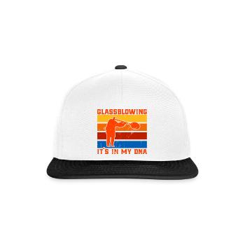 Souffleurs de verre Souffleurs de verre Souffleurs de verre Cadeau - Casquette snapback - blanc/noir - Devant