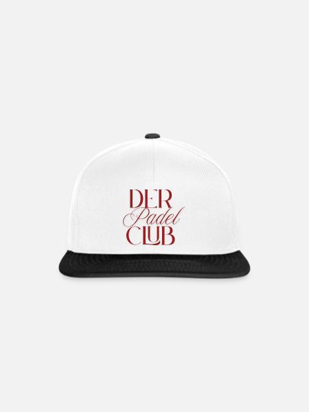 Der Padel Club - Snapback Cap - Weiß/Schwarz