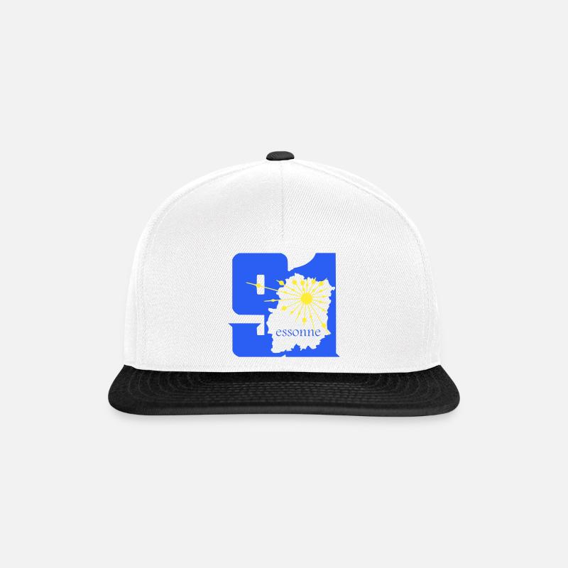 Essonne - Snapback Cap - white/black