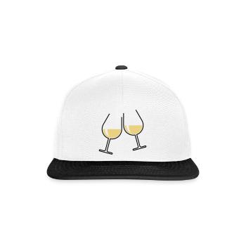 XZtwo Cadeaux populaires (bicolore) - Casquette snapback - blanc/noir - Devant