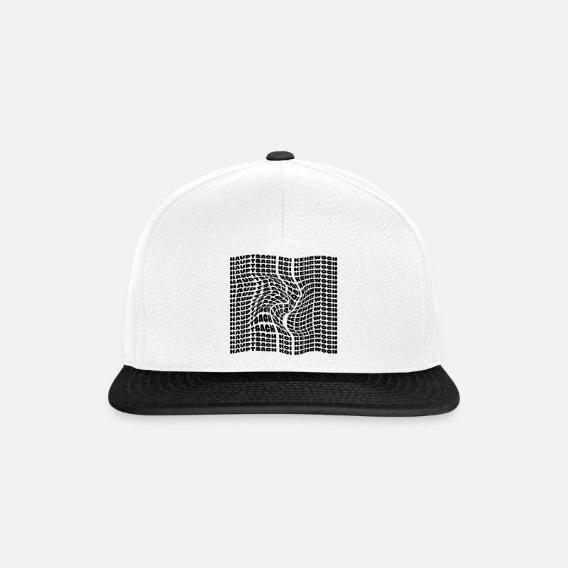 Kehrwoch - Snapback Cap - Weiß/Schwarz
