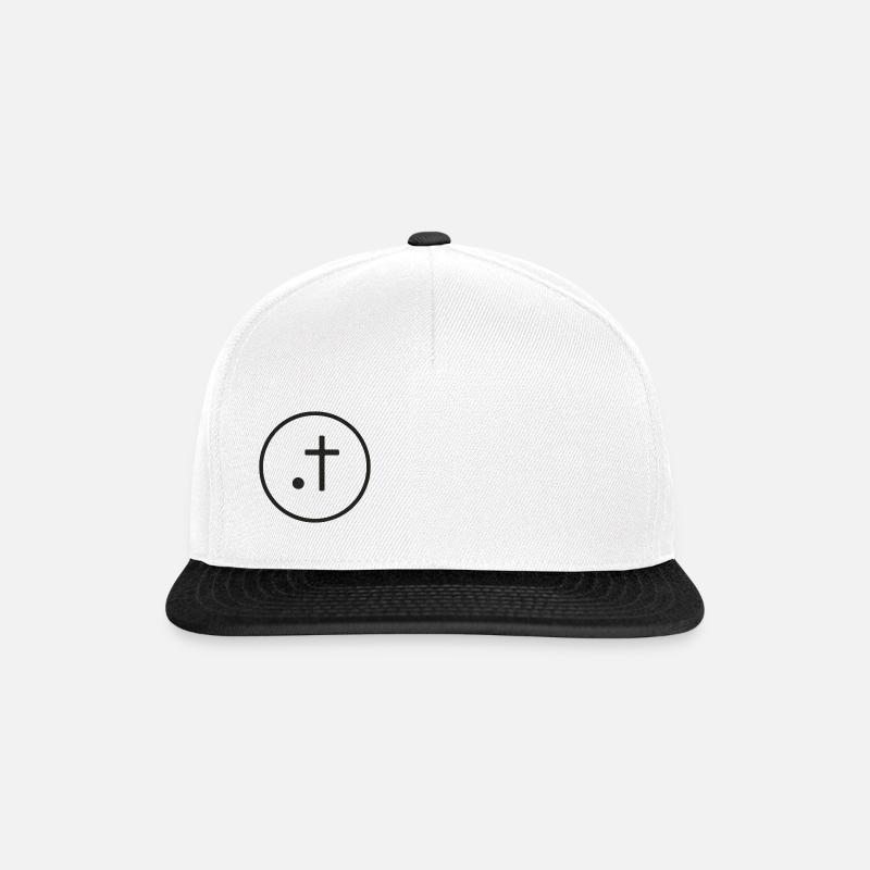 Lichtpunkt - Snapback Cap - Weiß/Schwarz