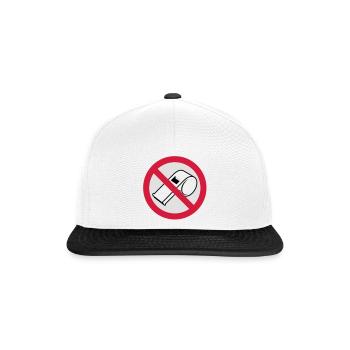 Anti Schiri - Snapback Cap - Weiß/Schwarz - Vorne