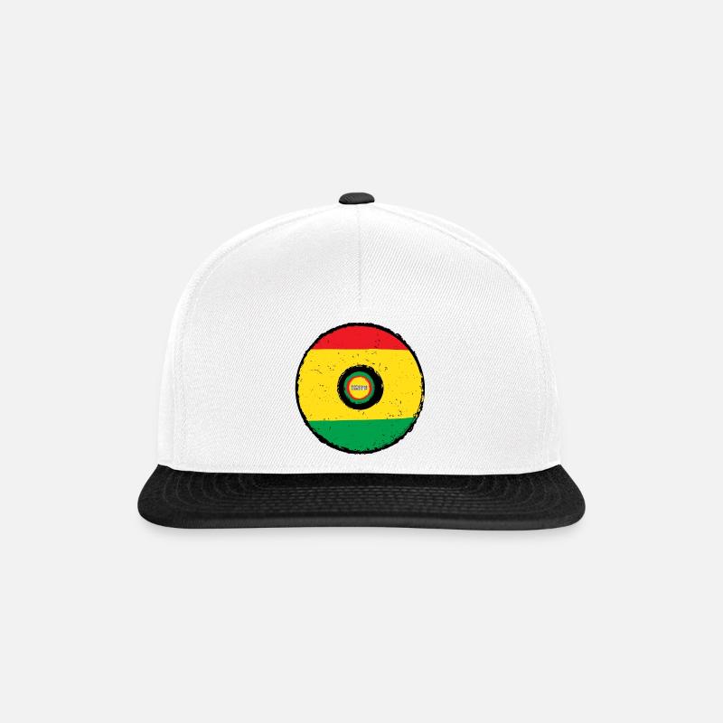 Underground Soundsystem Disc - Snapback Cap - white/black