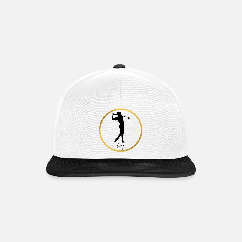 Golf - Snapback Cap - white/black