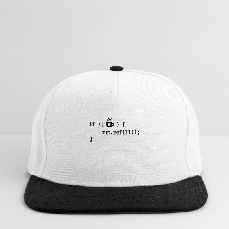 Developer Programmierer Code Webentwickler Debug Snapback Cap