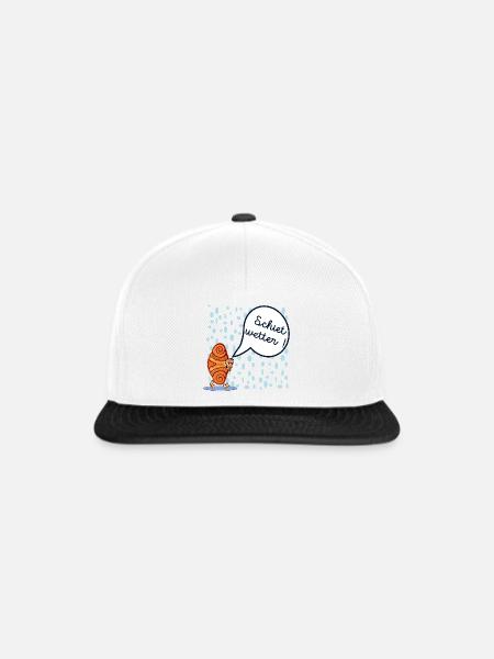 SCHIETWETTER HAMBURG - Snapback Cap - Weiß/Schwarz