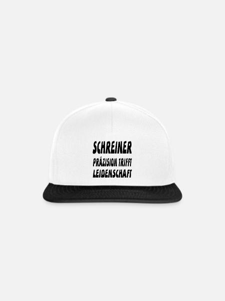 Schreiner - Snapback Cap - Weiß/Schwarz