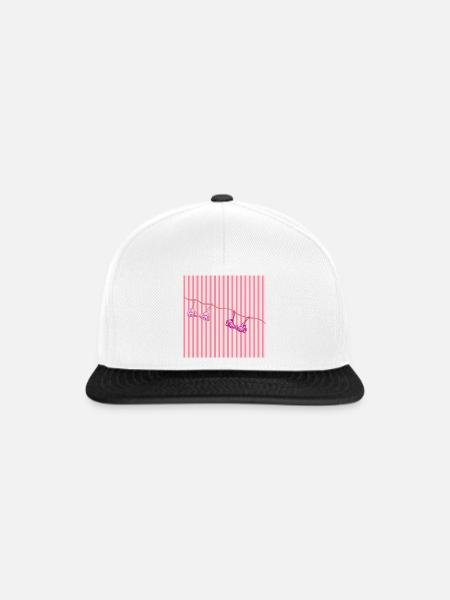 Feminismus - Snapback Cap - Weiß/Schwarz