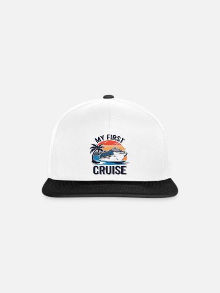Meine erste Kreuzfahrt - Snapback Cap - Weiß/Schwarz