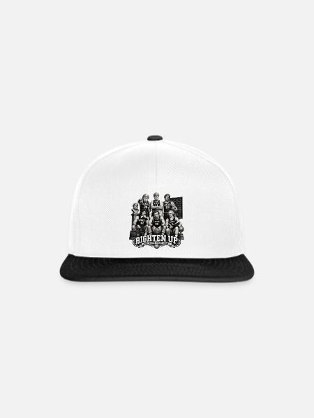 Le_Dream_Team_des_philosophes - Snapback Cap - Weiß/Schwarz