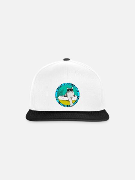 Lieber linksversifft als rechtsverblendet - Snapback Cap - Weiß/Schwarz