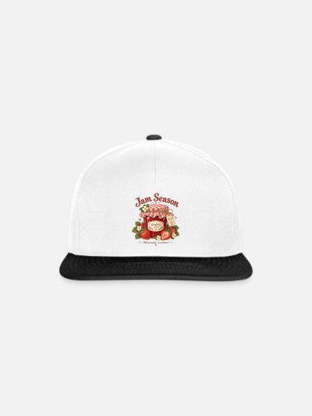 Marmelade - Snapback Cap - Weiß/Schwarz