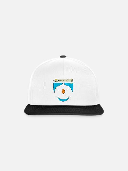 Nenimalt - Snapback Cap - Weiß/Schwarz
